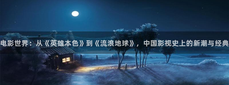 飘雪影院在线观看免费版电影：电影世界：从《英雄本色》到《流浪地球》，中国影视史上的新潮与经典